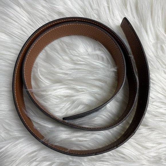 Hermes H Belt Buckle and Reversible Leather Strap 32mm - Picture 2 of 16